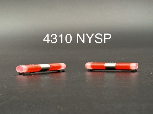 Pack scale red chrome - 1/43,