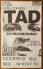 TAD + TUB En Acier Affiche De