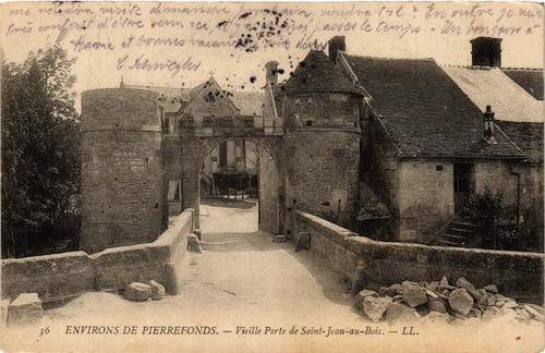Cpa env pierrefonds - env.,