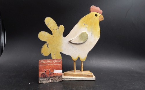Rooster chicken stylized - , metal