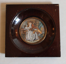 Miniature peinture huile