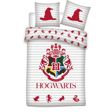 Harry Potter Linge de Lit Réversible Hogwarts Armoiries 2tlg 135 X 200 CM 80 X