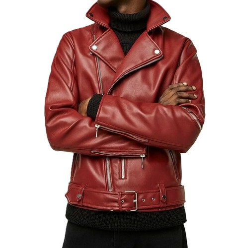 Veste cuir agneau - en,
