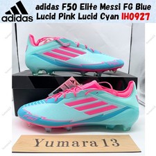 Taille homme adidas F50 Elite Messi FG bleu rose lucide cyan IH0927