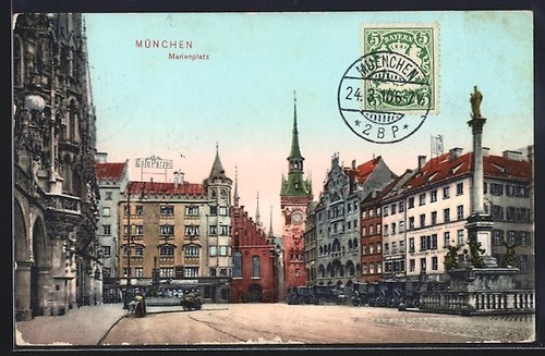 Carte postale munich - carte,