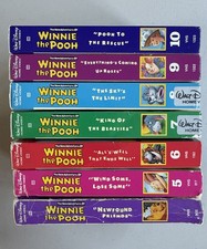 The New Adventures of Winnie the Pooh 7 VHS, Most Like New Disney Home Video