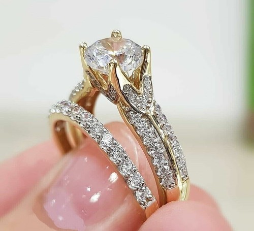 Bague mariée or jaune - mariée,