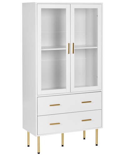 Armoire vitrines avec portes - armoire,