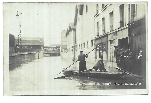 Paris inondations 1910 - ,