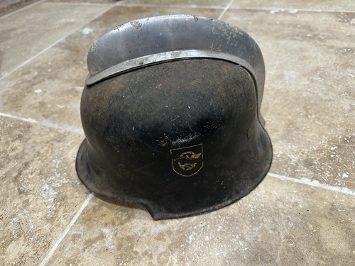 Casque ww2 pompier allemand - casque,