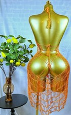 Handmade Orange Crochet