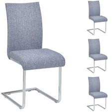 Lot de 4 chaises de salle à