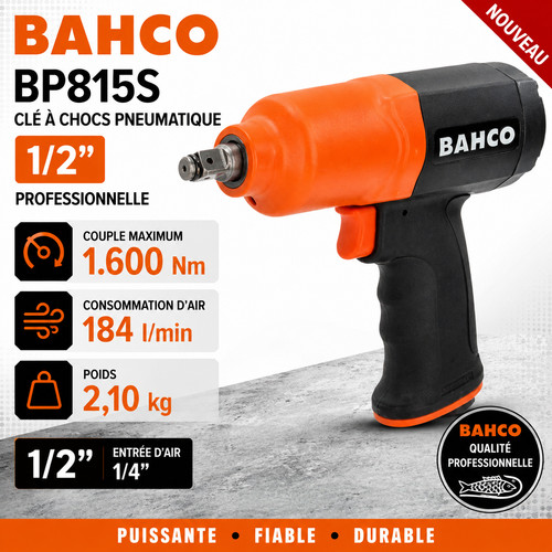Bahco bp815s clé chocs - à,