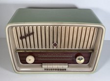 Vintage Telefunken Caprice Seafoam Green 5051W Superheterodyne Tube Radio As Is