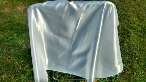 Joli coupon tissu satin - ,