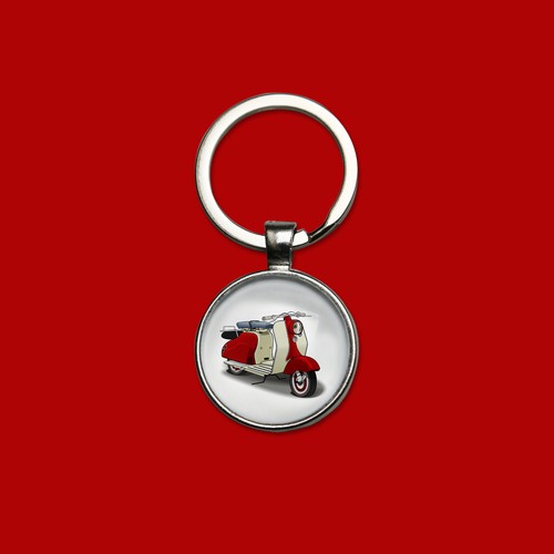 Porte clefs scooter - scooter, lambretta