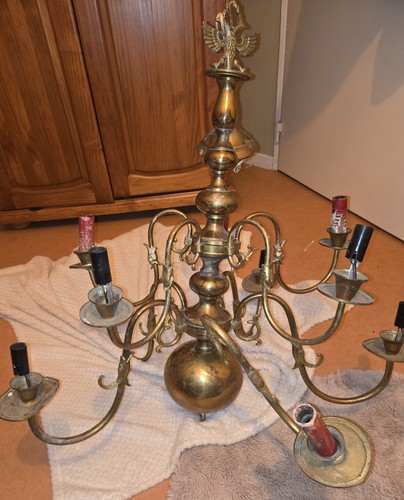 Grand lustre hollandais - hollandais, 10