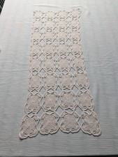 chemin de table crochet fait