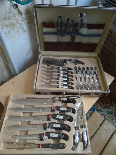 Valise set neuve couteaux - neuve,