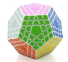 ShengShou 5x5 Megaminx Dodecahedron 5x5 Gigaminx Megaminx Cube 12 Surface Gobus...