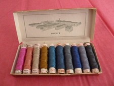 antique haberdashery box 12