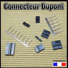 connecteur type Dupont mâle ou femelle pour projet arduino à câbler