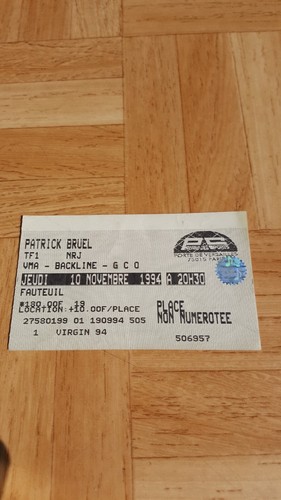 Billet concert patrick - de,