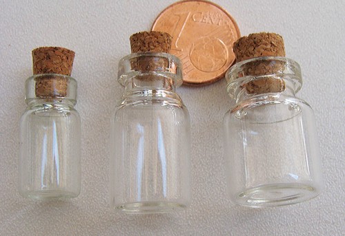 Mini fiole verre - mini,
