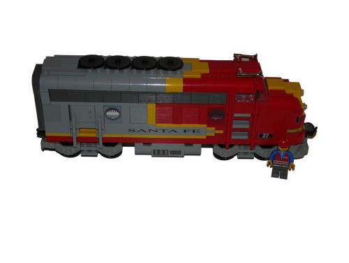 Lego train chemin de - 9v,