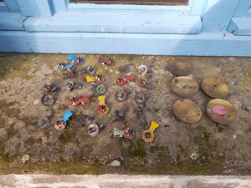 Lot anciens porte bougies - anciens,