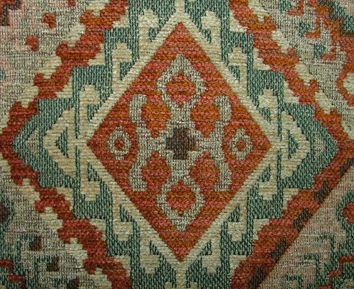Rideau tissu chenille - en, kilim