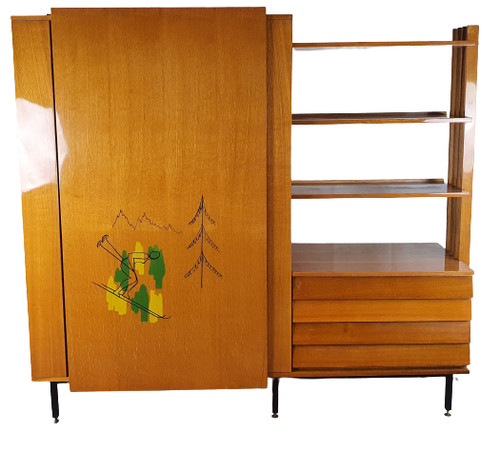 Commode bibliothèque - commode,