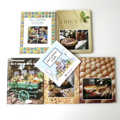 Lot livres tupperware - 6,