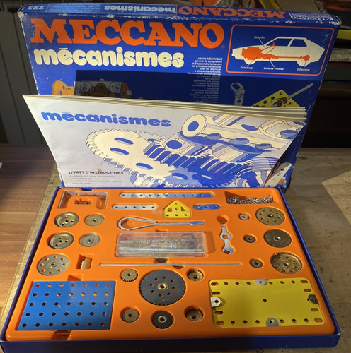 Boite meccano zinguèe - boite,