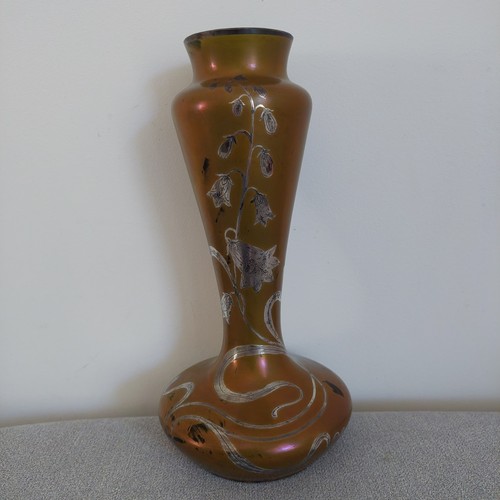 Vase art nouveau bohemian - vase,