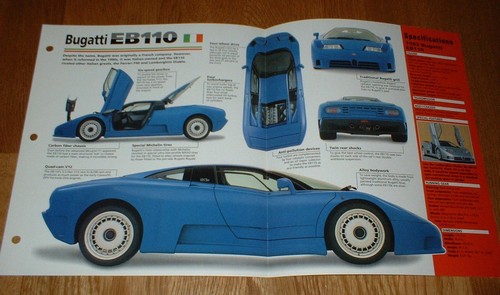 1993 bugatti eb110 - bugatti,