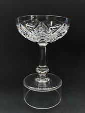 BACCARAT 1 COUPE A CHAMPAGNE #5 CRISTAL MODÈLE HARFLEUR VERRE GLASS CRYSTAL 1942