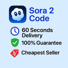 Sora 2 Invite Code - UNDER 30 SECOND GUARANTEED DELIVERY! - 7/24 DELIVERY