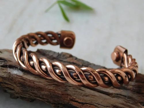 Bracelet magnétique cuivre - bracelet,
