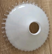 Ancien abat jour conique, en