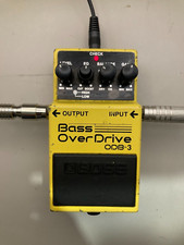 BOSS ODB-3 Bass Over Drive Bass Guitar Effect Pedal Tested Working From Japan