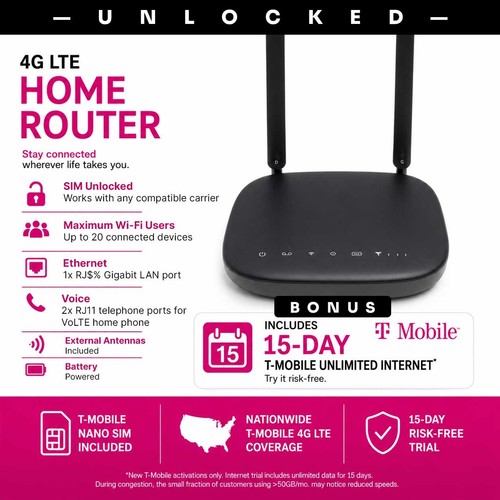 Unlocked lte home business - 4g,