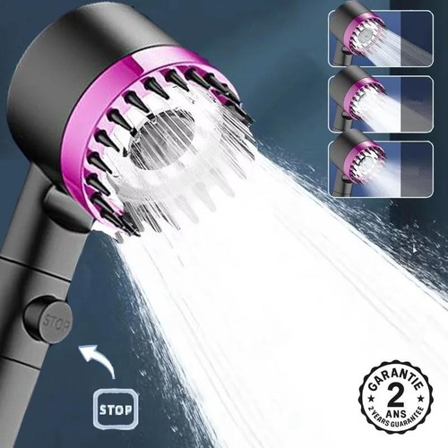 Pommeau douche bouton - pommeau,