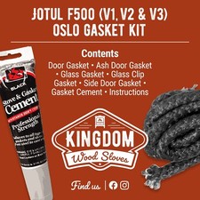 Jotul F500 Oslo Gasket kit W Gasket Cement *FREE Shipping*