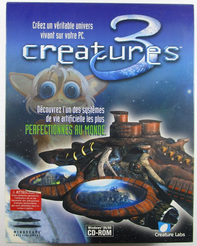 Creatures jeu cd - creatures, cd-rom