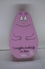 LOT DE TROIS PUZZLE BARBAPAPA