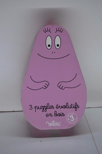 Lot trois puzzle barbapapa - lot,