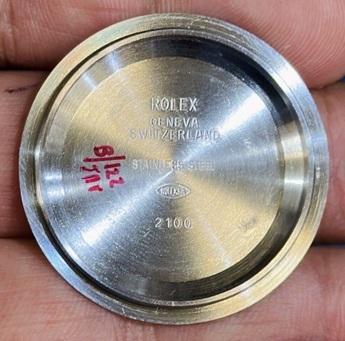 Rolex caseback 2100 case back - caseback,