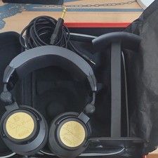 Casque Ultrason Signature Master MkII noir/or avec support câble de 6,3 mm