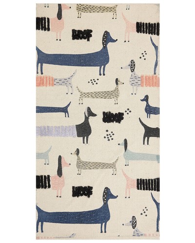 Tapis enfant motif chiens - tapis,